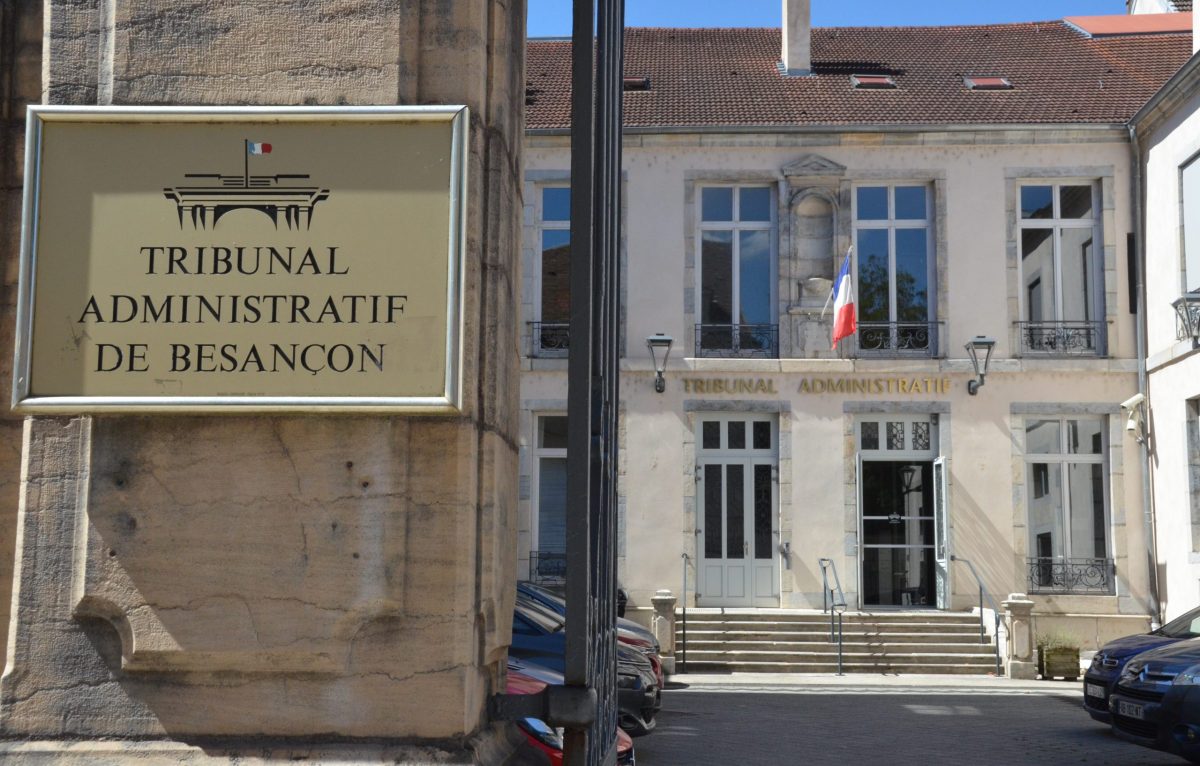 Le tribunal administratif de Besançon © Alexane Alfaro