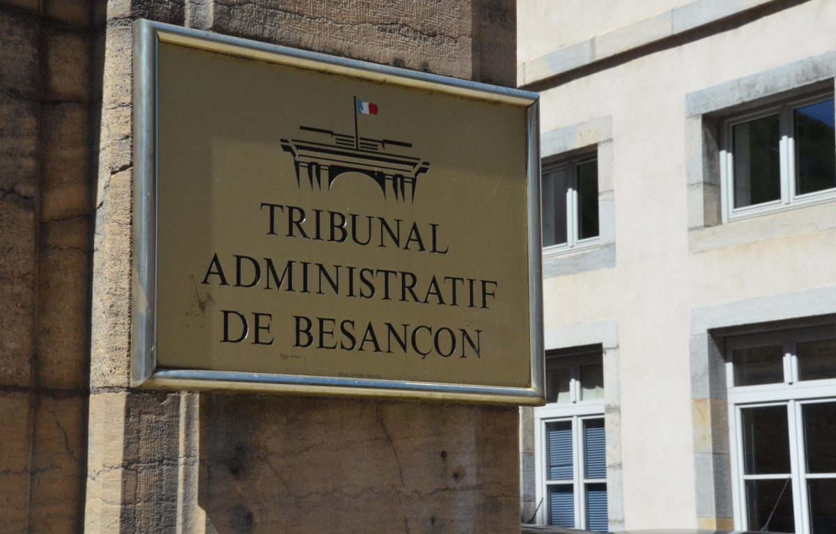 Le tribunal administratif de Besançon © Alexane Alfaro