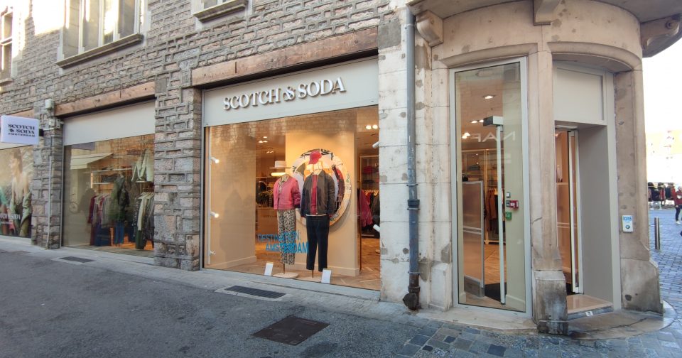Une nouvelle boutique Scotch and Soda au centreville de Besançon