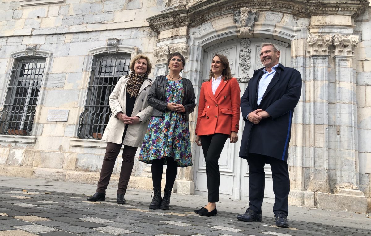 Frédérique Baehr, Anne Vignot, Bérangère Loiseau et Fabrice Jeannot. © Alexane Alfaro