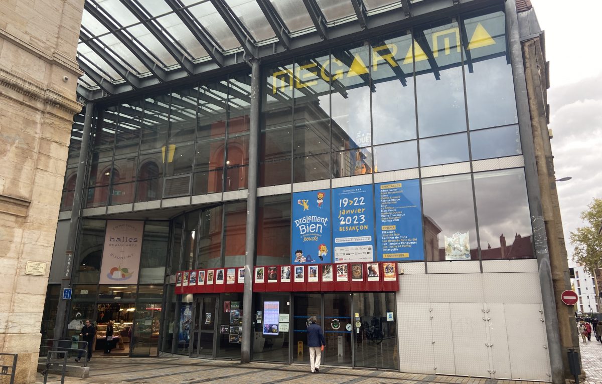 Cinéma Megarama Beaux-Arts au centre-ville de Besançon © Charles Perrin