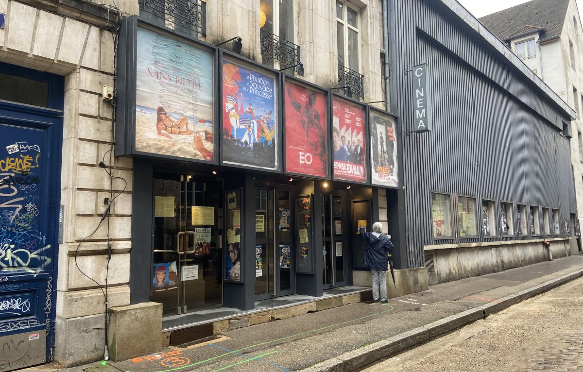 Cinéma Victor Hugo au centre-ville de Besançon © Charles Perrin