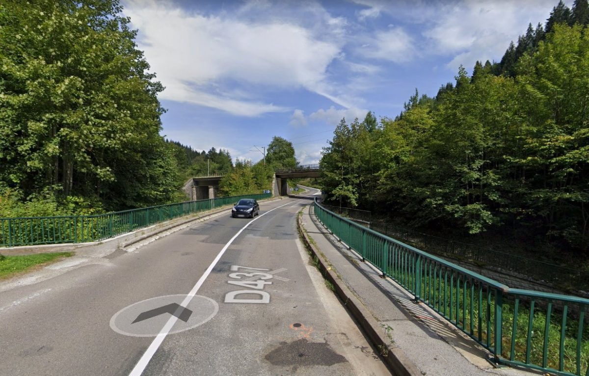 Pont des Rosiers à La-Cluse-et-Mijoux © Google Maps