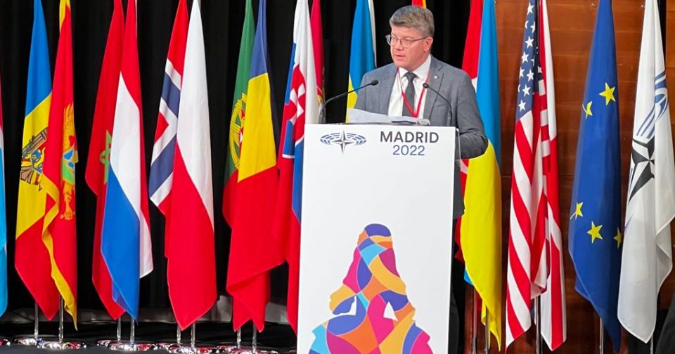 President Perrin AP-OTAN à Madrid : Cédric Perrin, sénateur du Territoire de Belfort ...