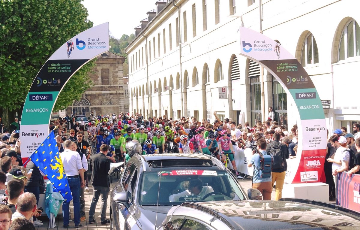Course cycliste, Classic Grand Besançon. Archives © Facebook CGB