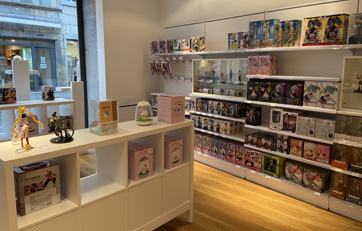 Boutique spécialisée dans la vente de produits dérivés Manga