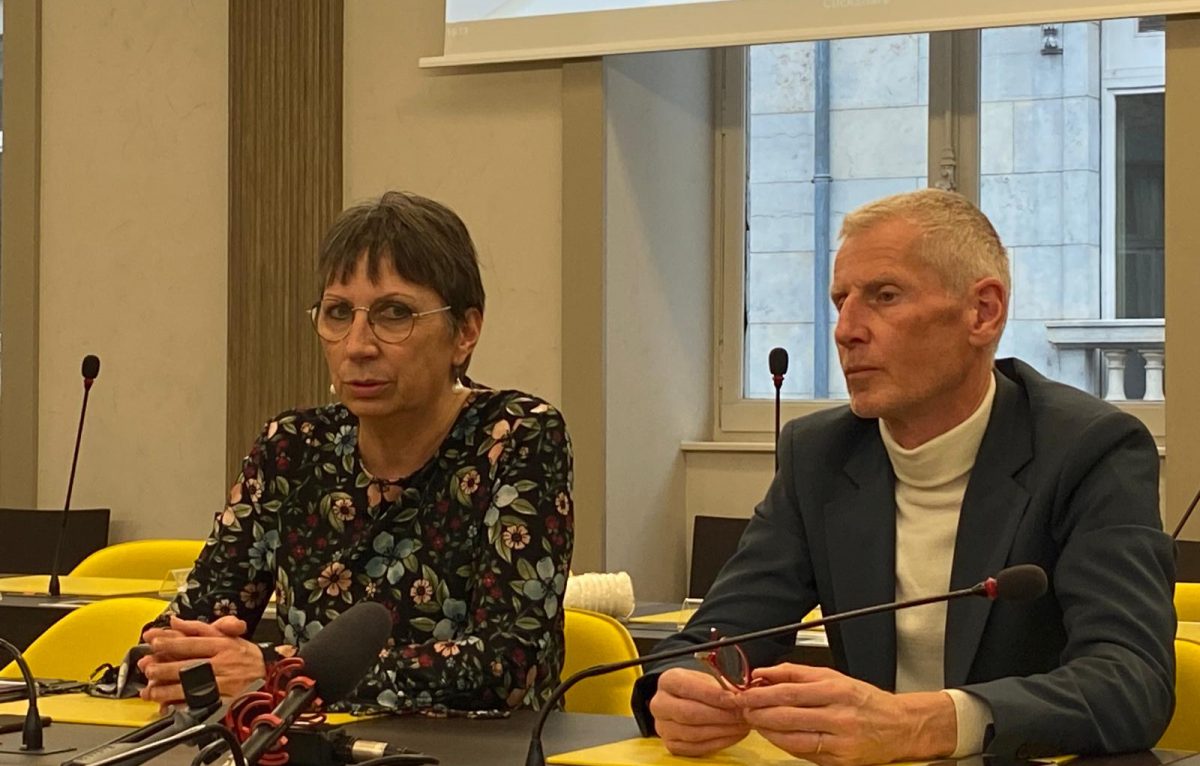 Anne Vignot présidente d'Aktya et Bernard Bletton, directeur général délégué d'Aktya. © Elodie R.