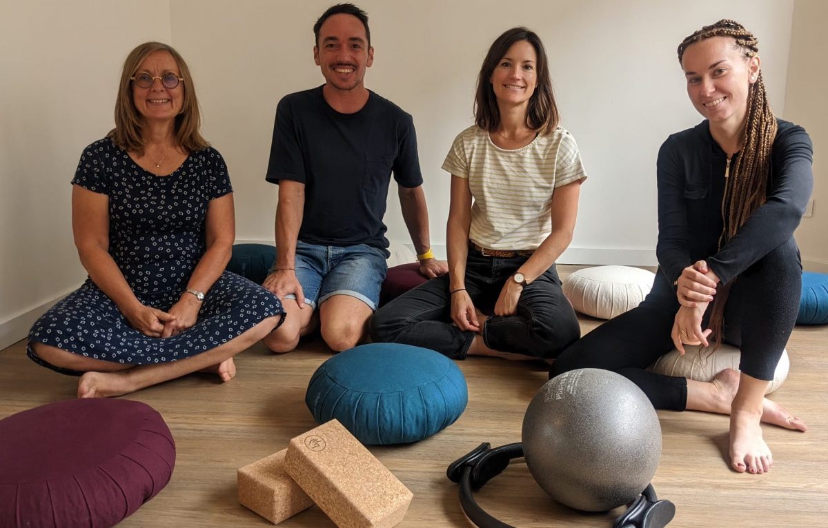 Murielle, Ivan, Amandine et Lucie © Goyam studio zen