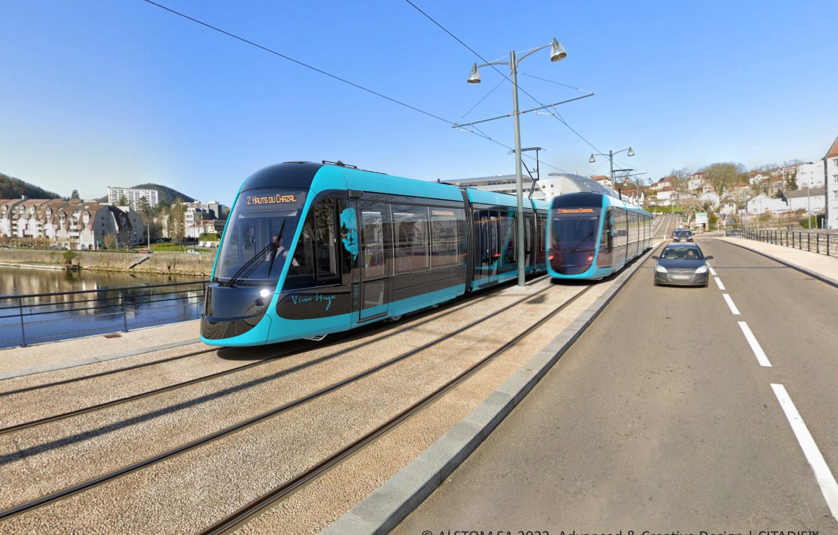 Besançon Alstom livrera les nouveaux tramways en 2025 •
