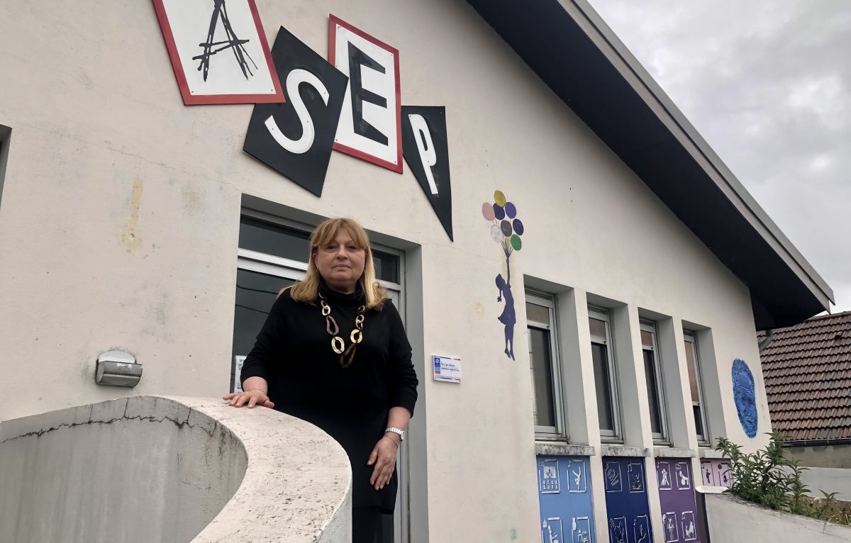 Patricia Fleury, présidente de l'Asep à Besançon. © Alexane Alfaro