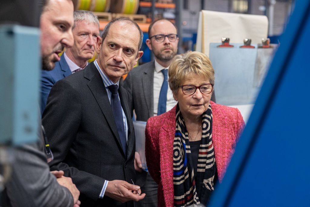 Le préfet de région, Franck Robine, et la présidente du conseil régional, Marie-Guite Dufay. ©