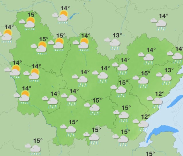  © Capture d’écran Météo France