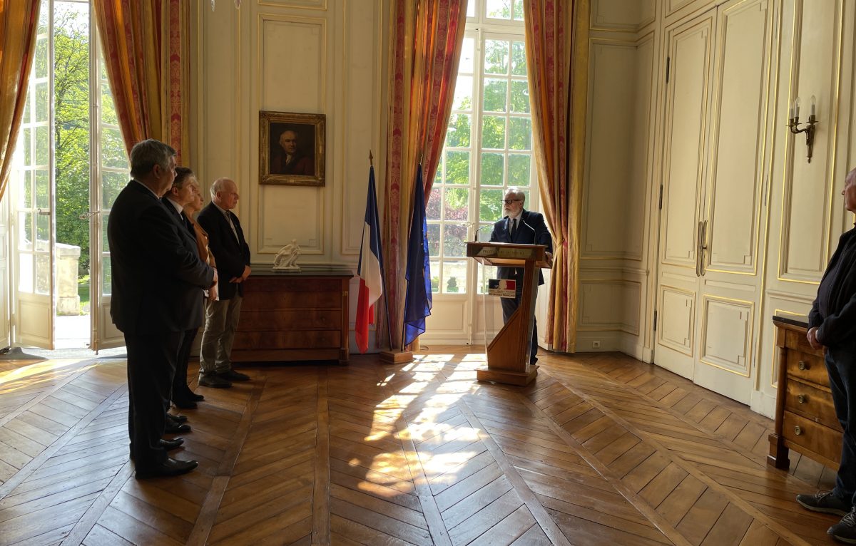 Le Préfet du Doubs, Jean-François Colombet, le 4 mai 2023 © Pauline G