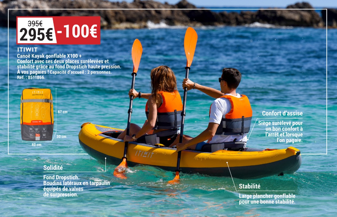 Pagaies de canoë kayak I Decathlon