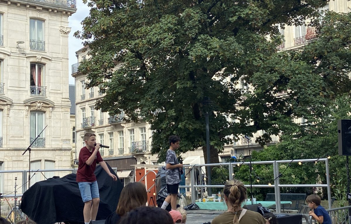 Pour les enfants square Saint Amour © Élodie R.