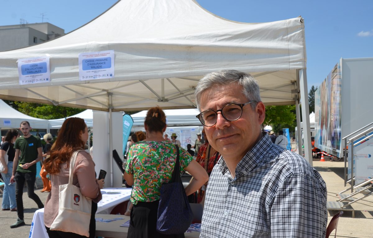 Nicolas Bodin, élu à l'économie et au numérique de Grand Besnaçon Métropole, était présent pour l'occasion © Lilou B.