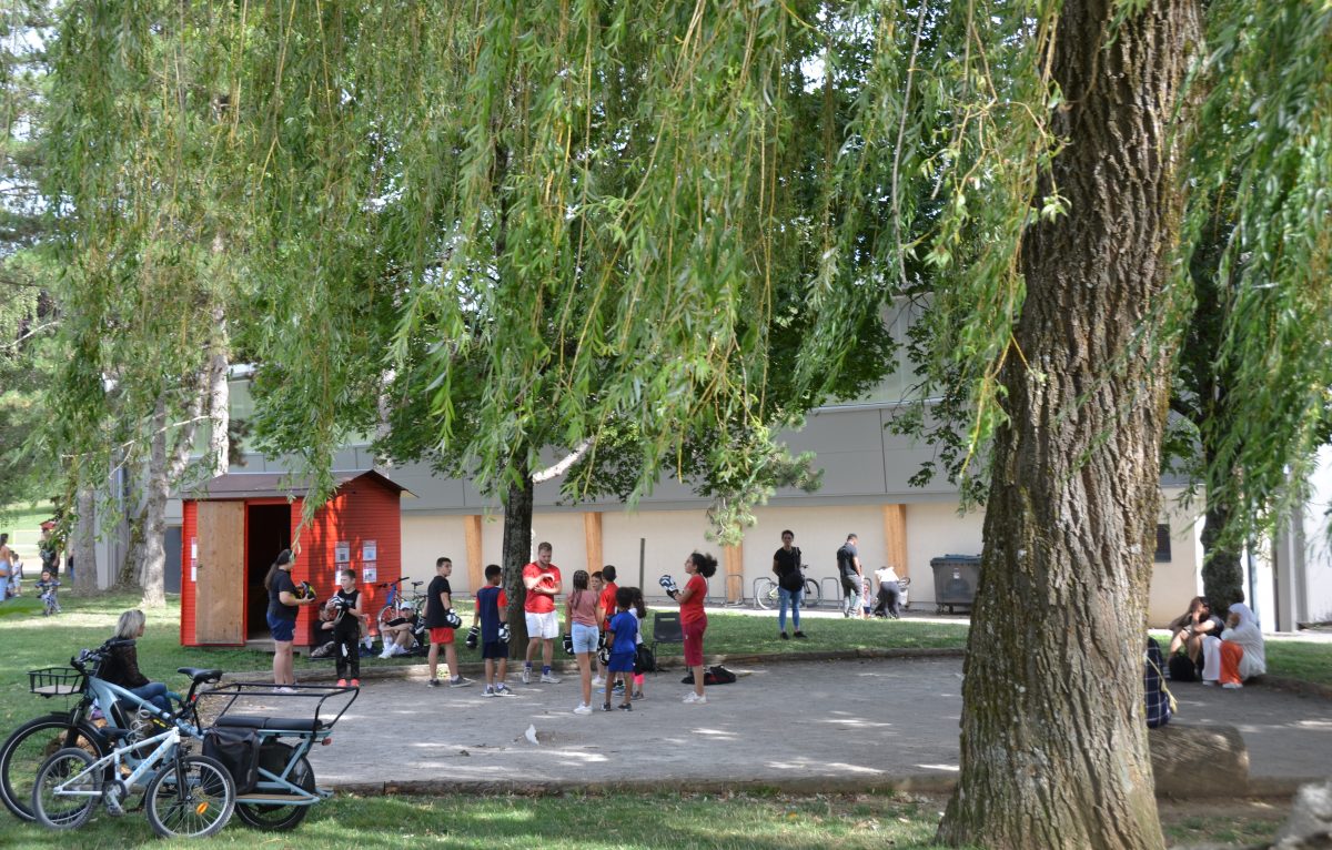 Boxe pour petits et grands - site de la Malcombe © Lilou B.