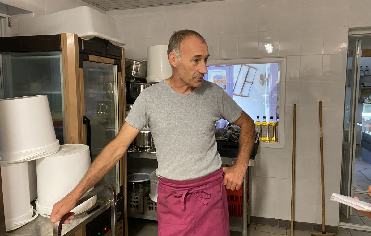 Dominique Cretin, gérant de la Ferme d'Aïssey © Alexane Alfaro