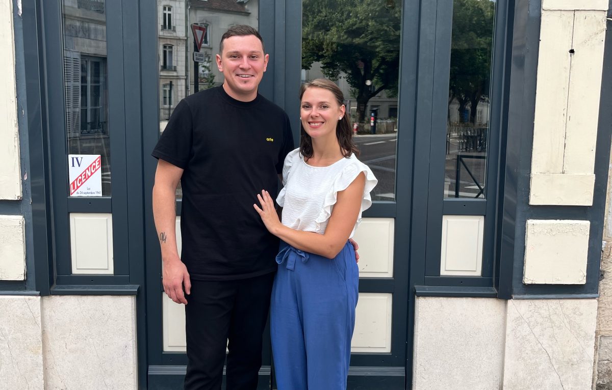 Thomas Champenois et Lauranne Raveneaut, les maîtres du nouvel établissement LauMas.  © DR