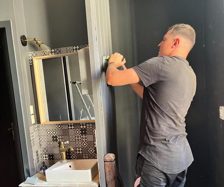 Retour sur les travaux du restaurant. © DR