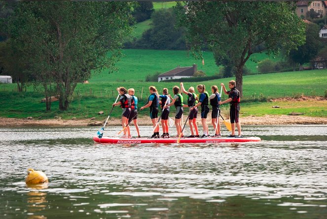 Méga Paddle à Villers-le-Lac © Paddle Villers-le-Lac