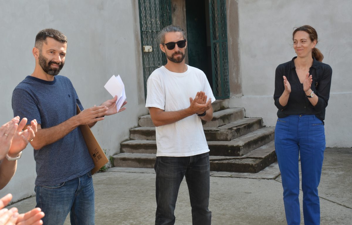 Vincent Jacquin, Félix Falay et Aline Chassagne. © Alexane Alfaro