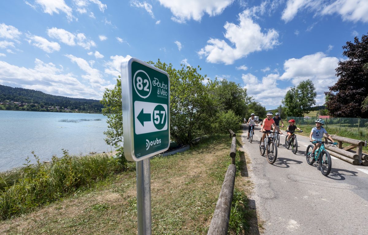 Cyclos Doubs Tourisme - Le réseau Points-Noeuds © Doubs Tourisme - Laurent Cheviet 