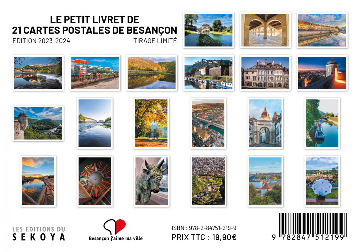 Besançon à (re)découvrir en 21 cartes postales… •