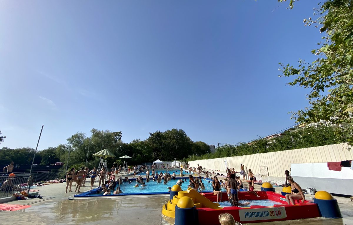 La piscine port-joint mercredi 23 août à 17h00. © SB