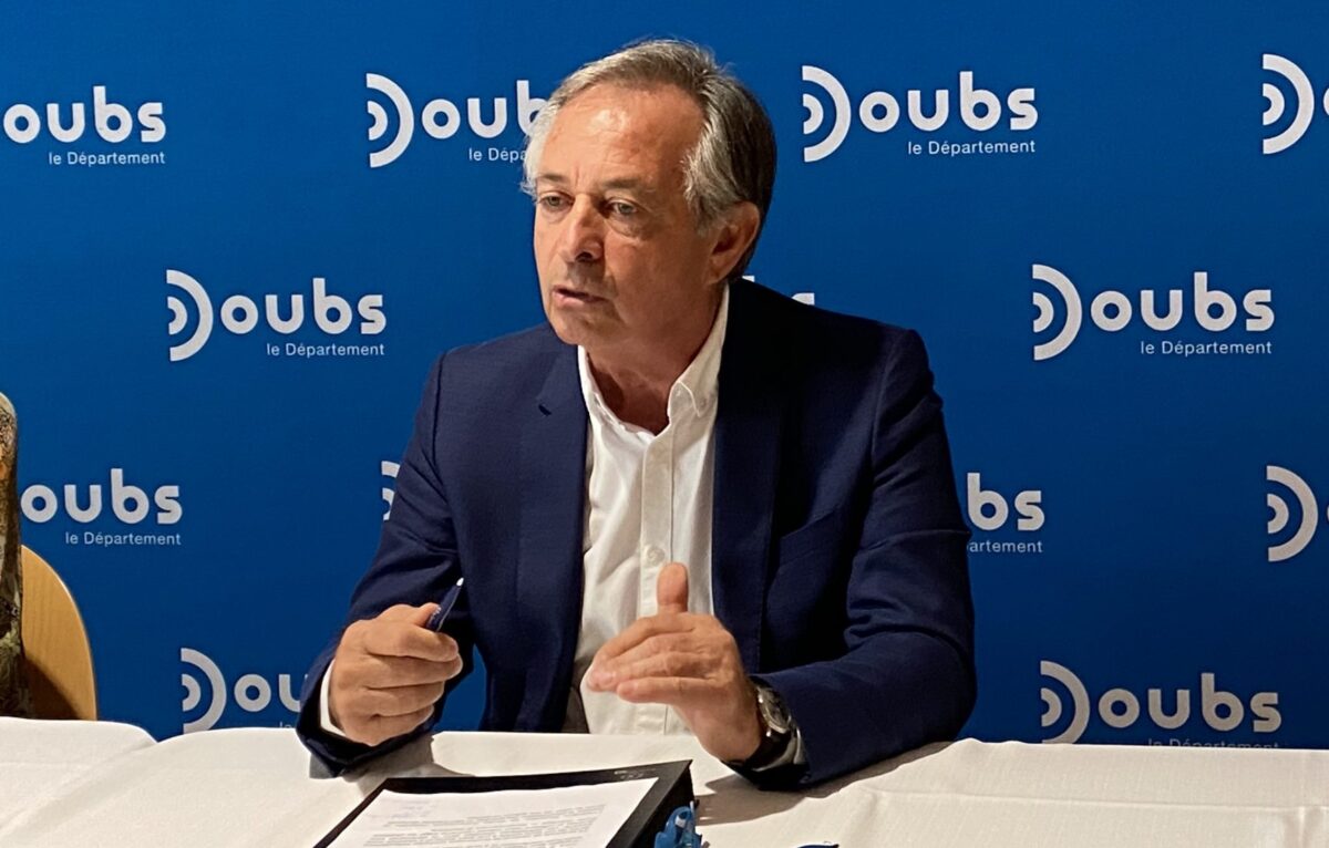 Claude Quivogne, président de la CCI Saône-Doubs © Hélène Loget