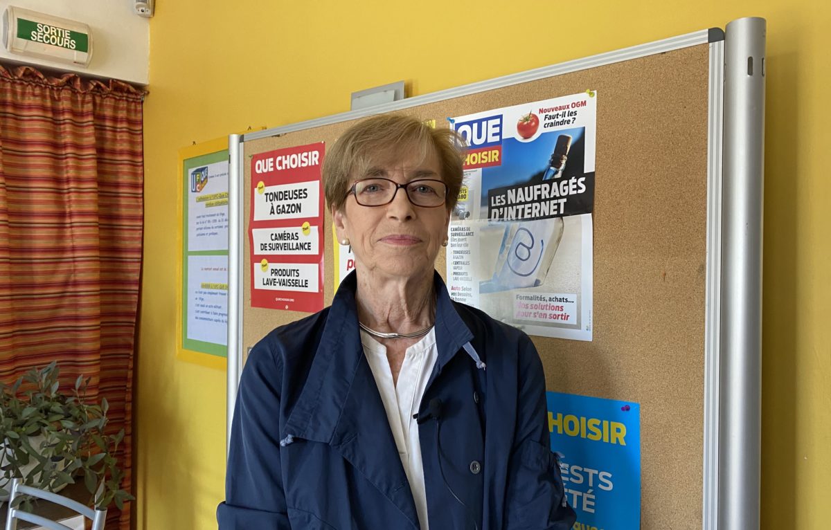 Marie-Christine Radenne, vice présidente de l'UFC Que Choisir Doubs Territoire de Belfort et administratrice fédérale © Hélène Loget