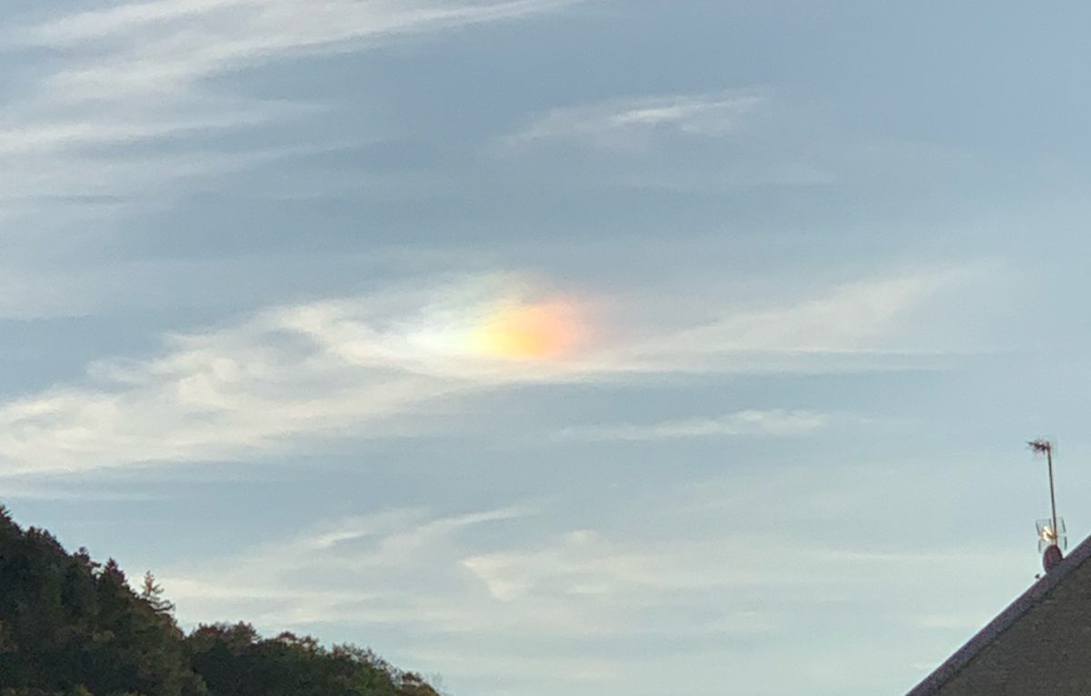 Les nuages arc-en-ciel ou le phénomène des nuages iridescents 