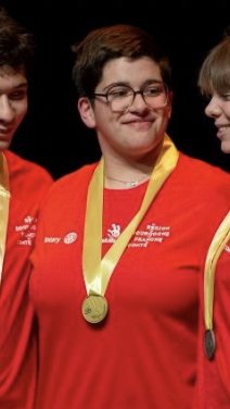 Laura Lemotte, finaliste à la compétition nationale des métiers à Lyon. © CFA BFC