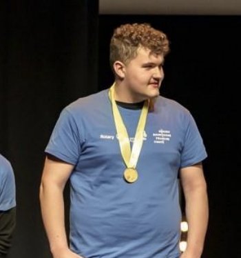 Quentin Begey, finaliste à la compétition nationale des métiers à Lyon. © CMAR BFC