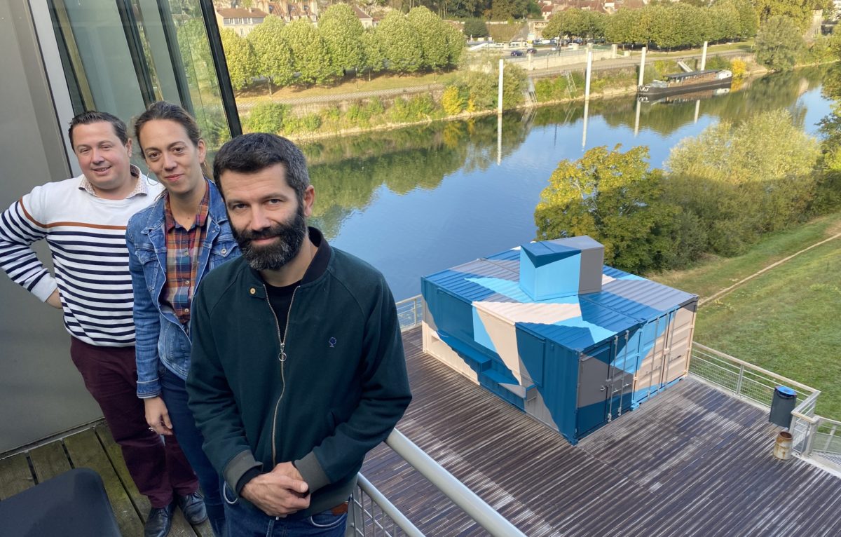 David Demange, Aline Chassagne et Vincent Jacquin. © Alexane Alfaro