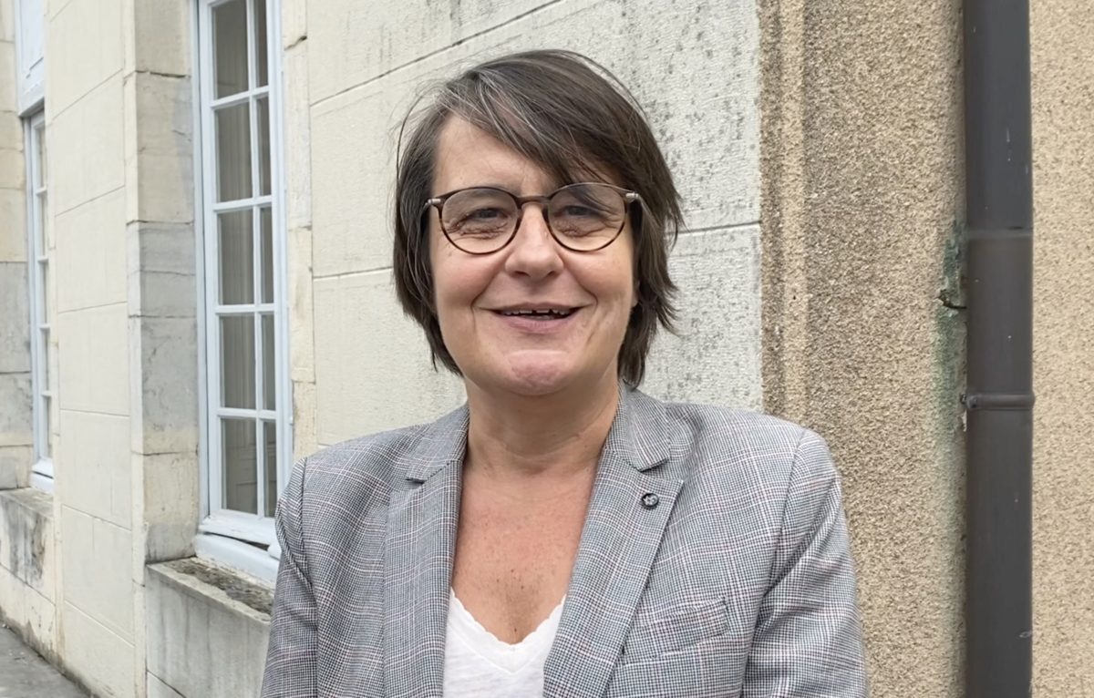 Nathalie Albert-Moretti, rectrice de l'académie de région Bourgogne Franche-Comté et de l'académie de Besançon. © Alexane Alfaro
