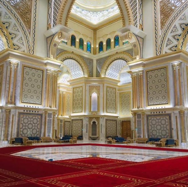 palais présidentiel d'Abou Dhabi © Le Point Lumineux