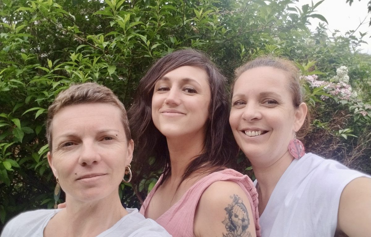 Carole, Célia et Emmanuelle © Selfie