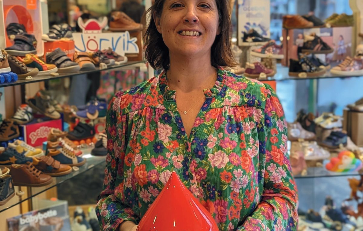 Sandrine de la boutique Trott'menu, 76 Grande Rue à Besançon © UCB