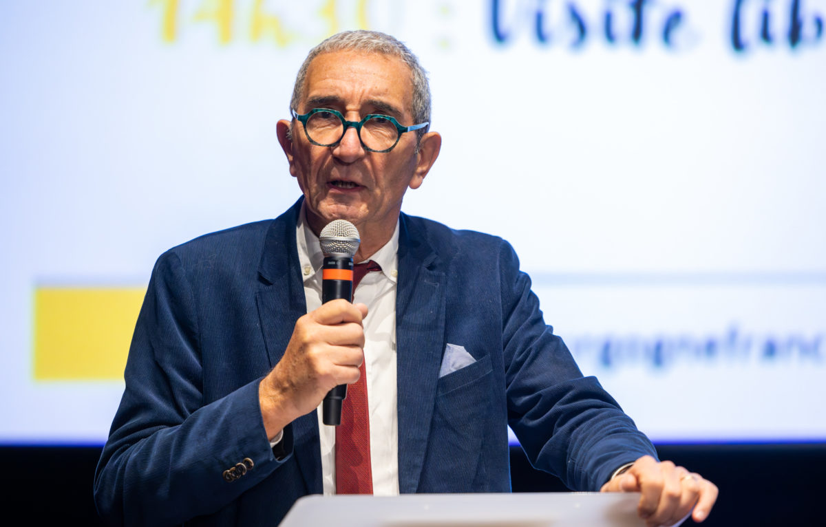 Patrick Ayache lors des rencontres du tourisme 2023. © région BFC