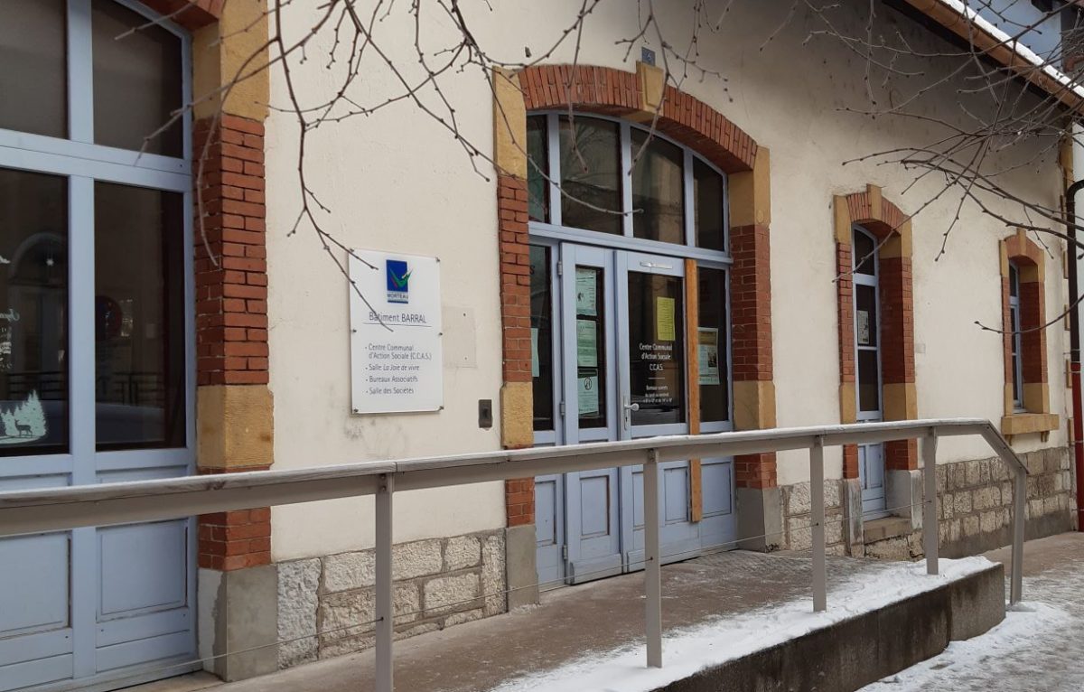 Les locaux provisoires de la CPAM Morteau. © CPAM du Doubs