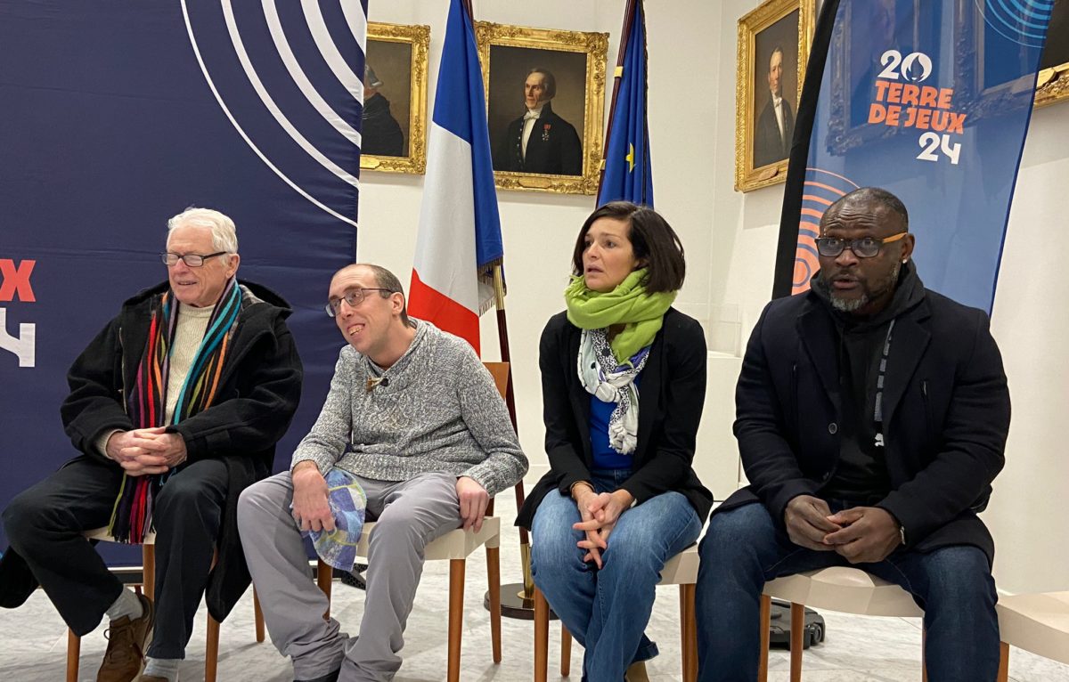 Michel Chapuis, Vincent Schmitt, Sandrine Mariot, David Matam Matam. © Elodie R.