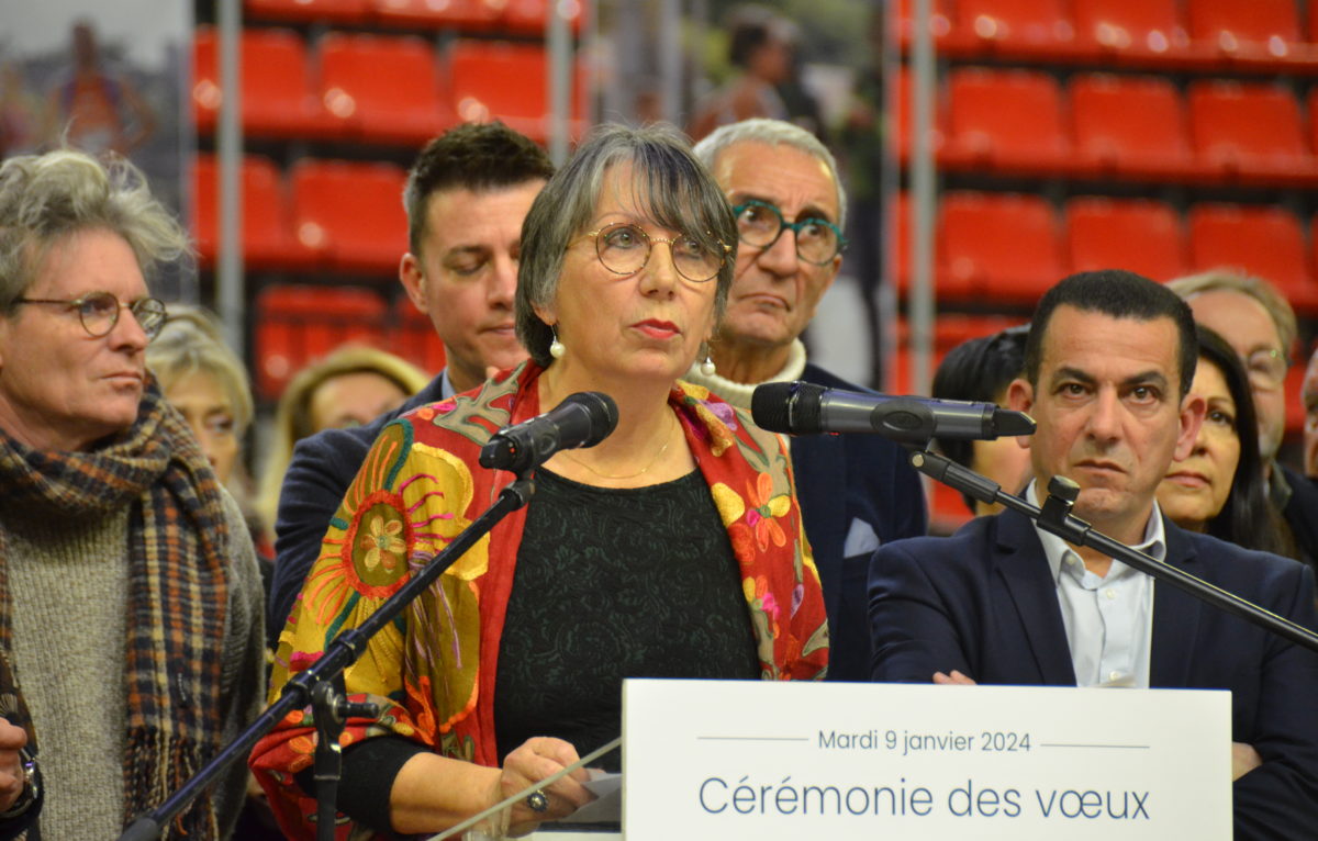 Cérémonie des voeux pour 2024 © Alexane Alfaro