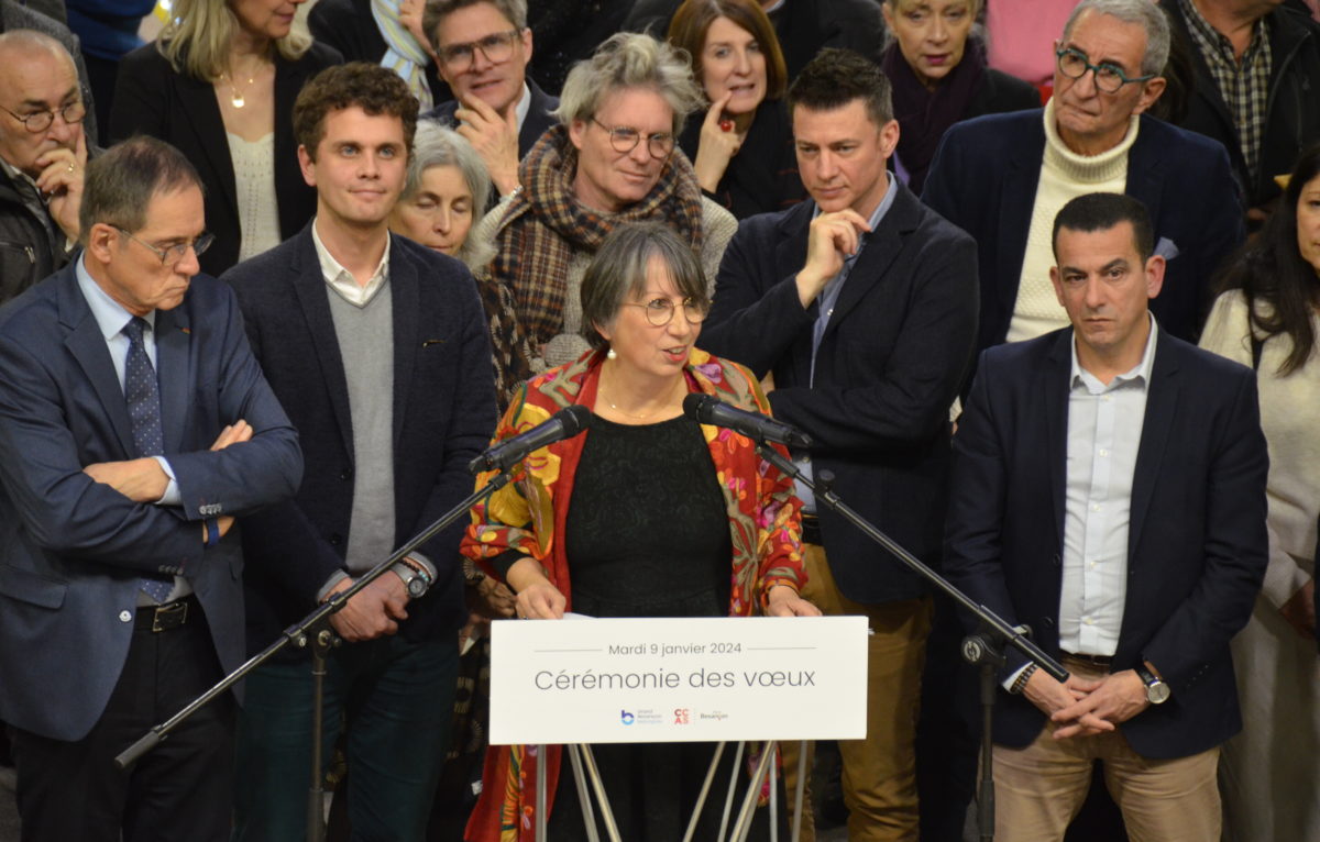 Cérémonie des voeux pour 2024 © Alexane Alfaro