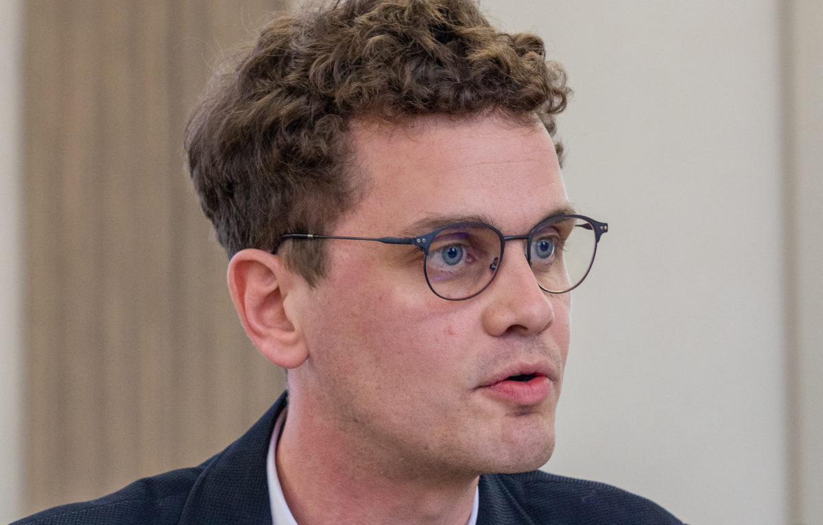 Anthony Poulin adjoint à la maire en charge des Finances  &copy; Schick Vincent