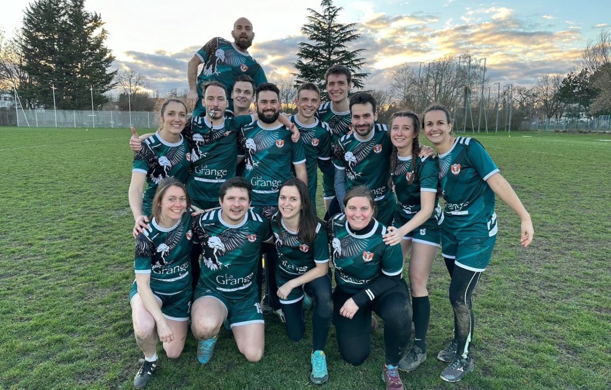 Les Eagles de Besançon. © Touch Besançon