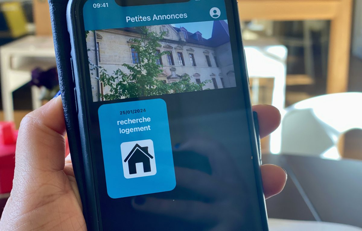 L'appli PA Morteau sur smartphone. © Alexane Alfaro