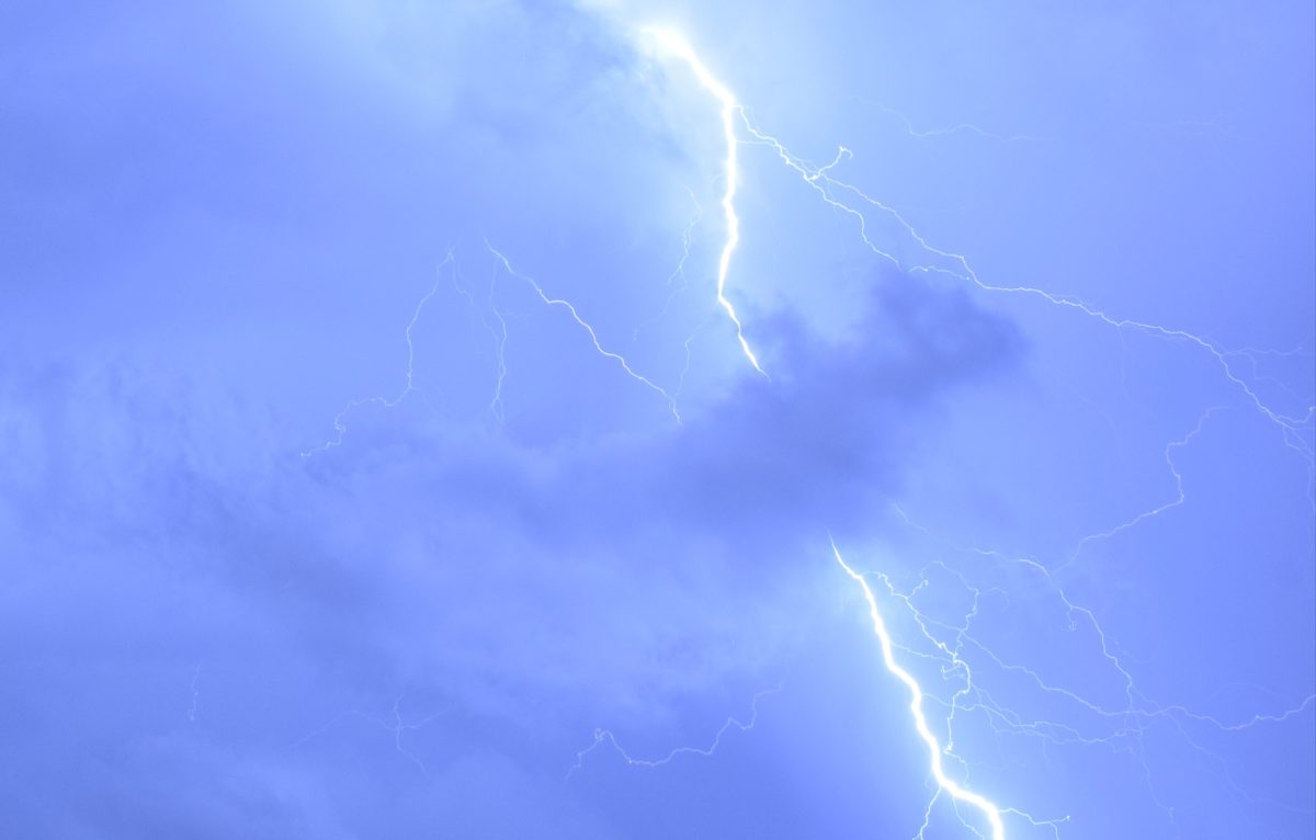 Orage du vendredi 15 mars 2024 à Besançon. &copy; Mario Castro Santiago