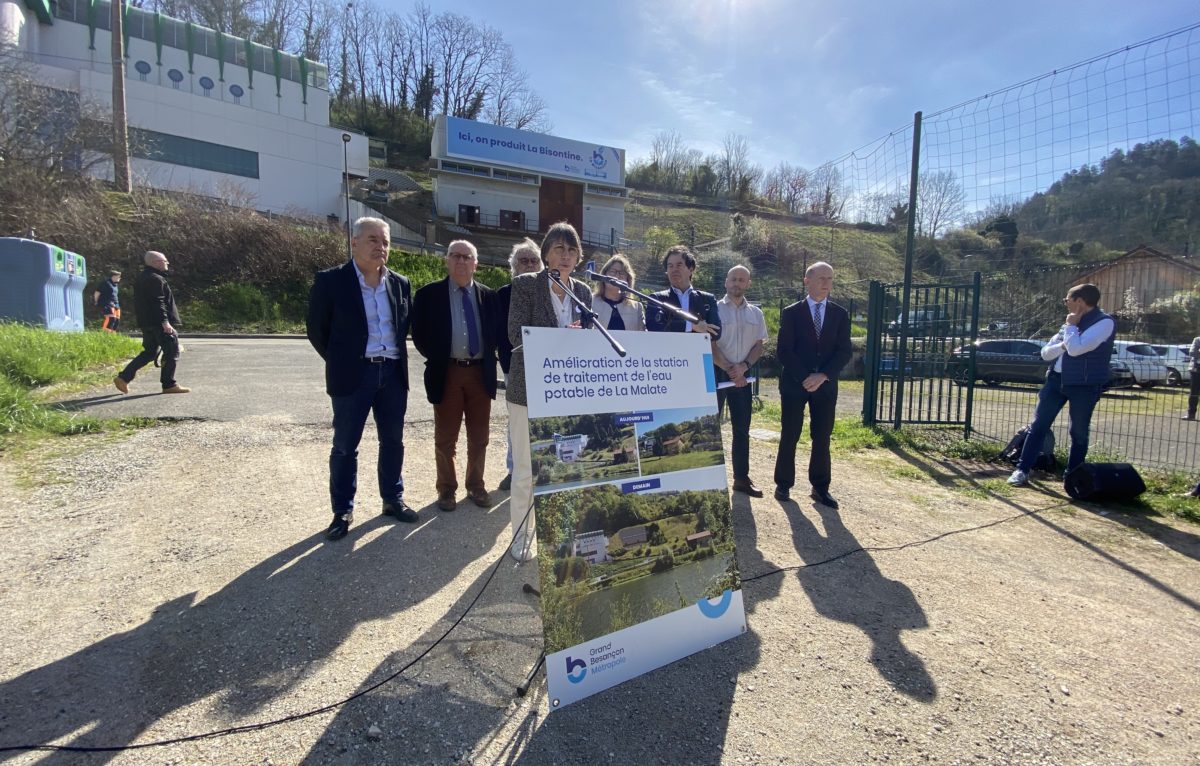 Inauguration de l'Usine de traitement d'eau potable à Montfaucon. © Alexane Alfaro