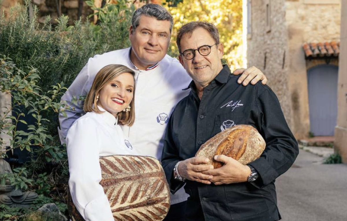 Bruno Cormerais, Noémie Honiat et Michel Sarran © M6